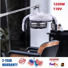 Hair Color Processor Infrared Heat Perming Dryer Hair Rolling Hood Salon 1250W