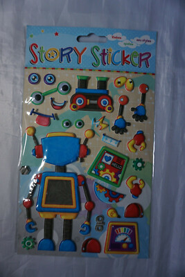 3D Story Sticker ''Roboter'' +++ NEU/OVP +++
