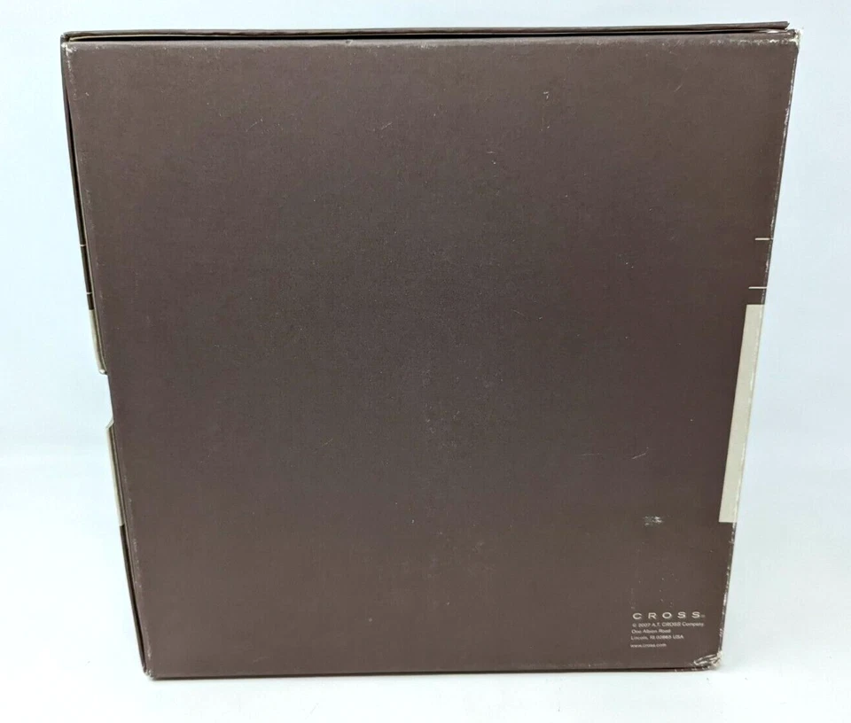 Nuevo De Colección 2011 Cross Autocross Colección Cuero Rosa Mediano Agenda y Pluma PL22 Foto 2 de 4