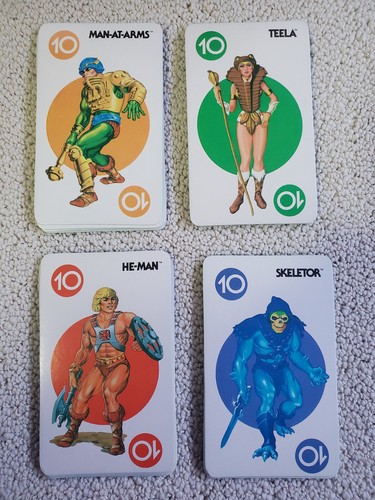 Vintage 1983 Mattel Masters of the Universe, War and Conquer Giant Card Game - Picture 3 of 3