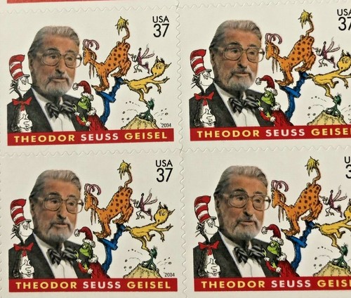 USPS sheet of 20 stamps featuring Dr. Seuss  37C MNH - Picture 2 of 2