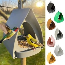 1PC Hanging Bird Feeder Large Capacity Outdoor Bird Feeder Birdhouse Garden