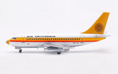 INFLIGHT 1:200 Air California Boeing B737-100 Diecast Aircraft Jet Model N471GB - Picture 7 of 12
