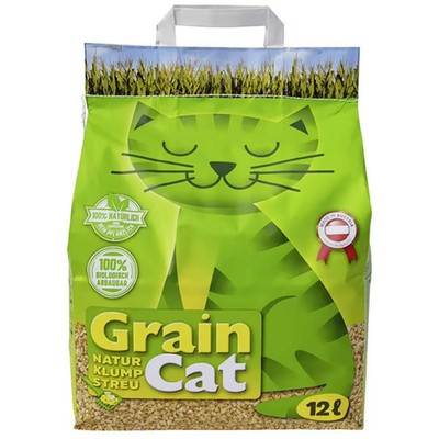 Grain Cat eco cat litter and CornCat Graincat GreenCat 12 liters clumping