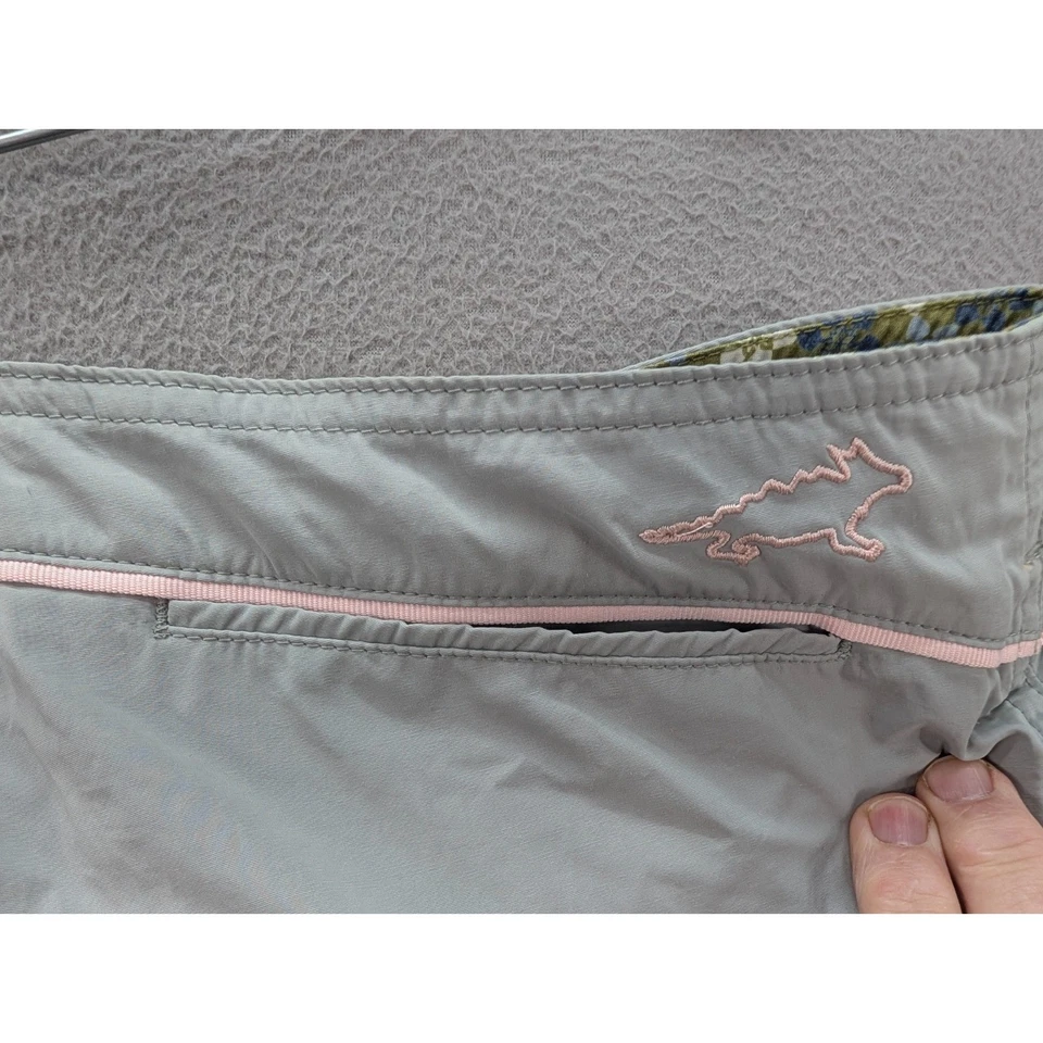 Pantalones para mujer Horny Toad talla 6 senderismo capri exterior pierna recta algodón nailon Foto 4 de 4