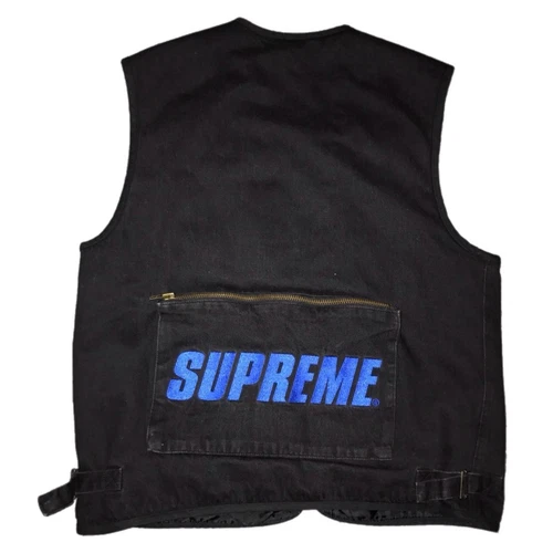 Gilet en jean Supreme homme taille M