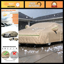 7-layer Thick Car Cover For Sedan Hail Protection Waterproof Uv Resistant 7-layer Thick Car Cover For Sedan Hail Protection Waterproof Uv Resistant