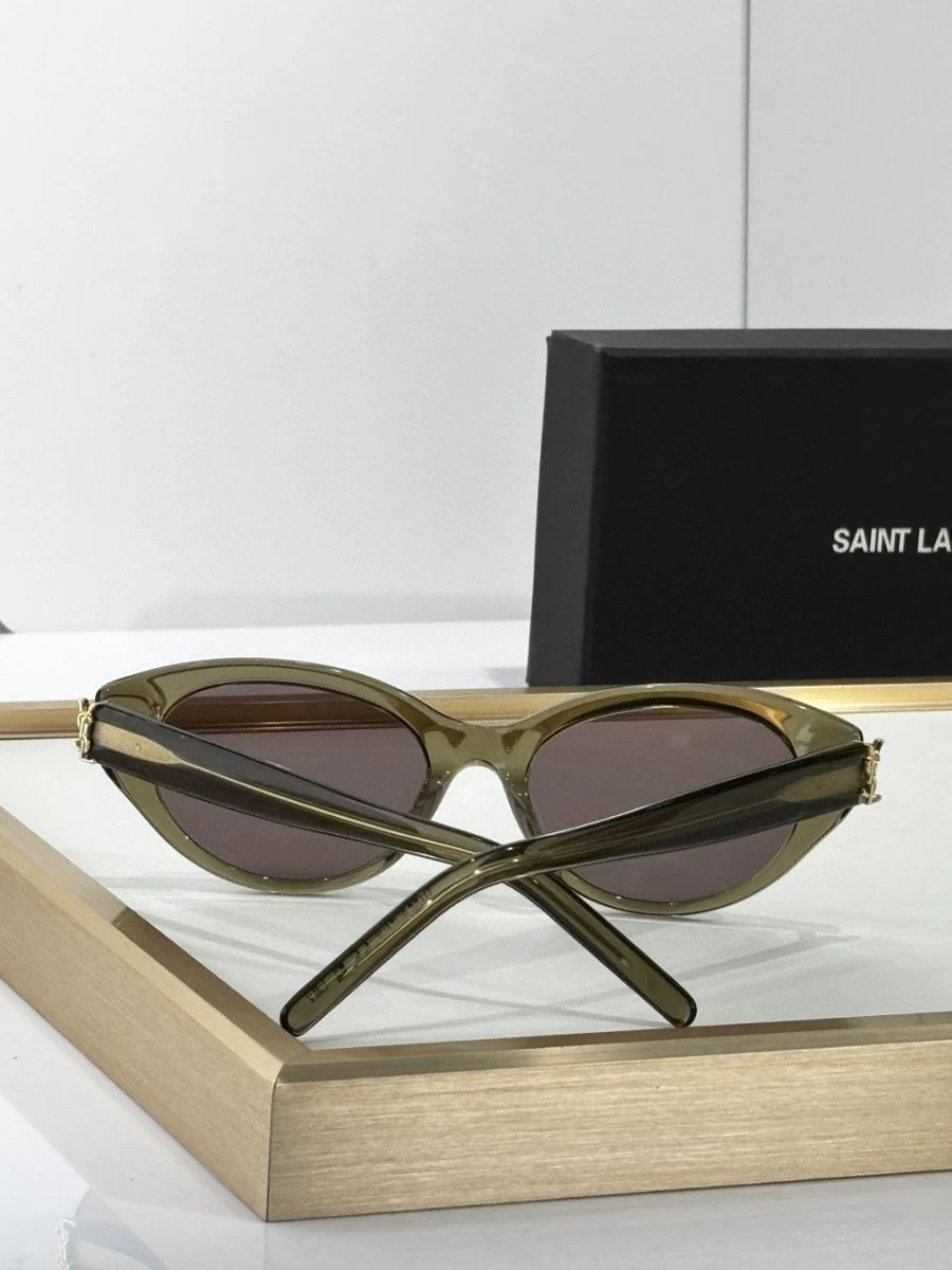 Saint Laurent Gold Sunglasses for Women for sale | eBay