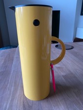 STELTON thermo coffee jug  ochre yellow          excellent