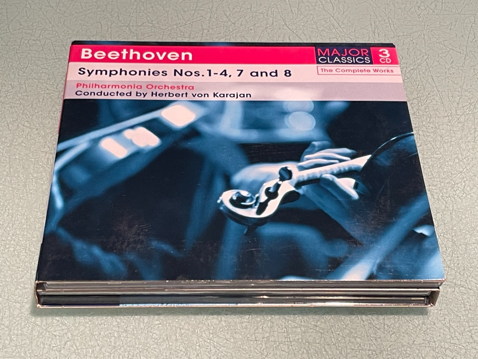Beethoven - Symphonies Nos. 1-4, 7 and 8 - 3 CD's Album - 2013 Not Now Music