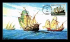 DR JIM STAMPS US COVER COLUMBUS FIRST VOYAGE FIRST DAY ISSUE KMC VENTURE