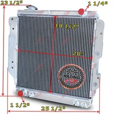 2 Row Aluminum Radiator For 1987-2006 Jeep Wrangler Yjtj 2.4l 2.5l 4.0l 4.2l 2 Row Aluminum Radiator For 1987-2006 Jeep Wrangler Yjtj 2.4l 2.5l 4.0l 4.2l