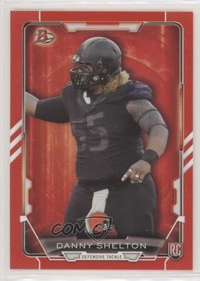 2015 Bowman Rookies Red 159/199 Danny Shelton #12 1s7