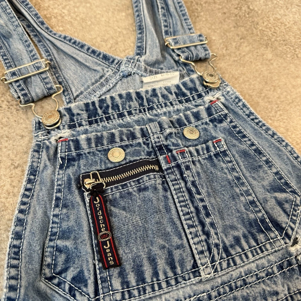 Mono vaquero Jordache vintage años 90 juvenil M 8-10 azul Jean baberos boho años 90 Foto 4 de 4