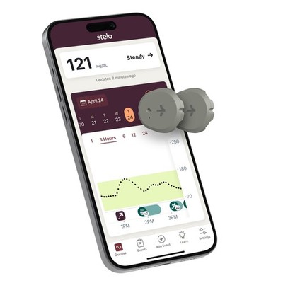 ''Continuous Glucose Monitoring Biosensor & App - 24/7 Tracking, 2-Pack''