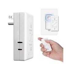Smart Plug-in Dimmer, Wireless Dimmer Plug with Remote, 2.4GHz Dual... Fast Ship