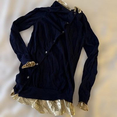 sacai Collection Knit Early Rare Navy Gold