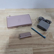 Nintendo DS Lite Pink Handheld Console USG-001 W/Charger