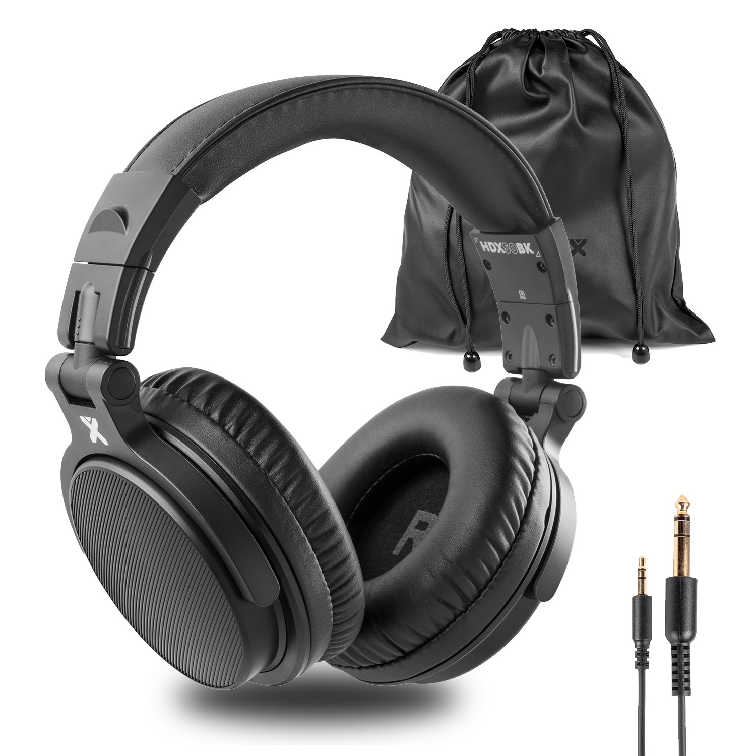 Vonyx HDX50BK DJ Headphones - Black