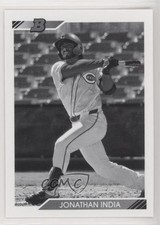 2020 Bowman Heritage Prospects Black & White Jonathan India #BHP-73 g1z