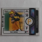 2026 Topps Series 1 Paul Skenes Big Ticket Players Insert #BTP-14 Pittsburgh