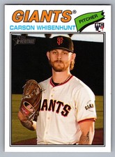 Carson Whisenhunt 2026 Topps Heritage 79 NM