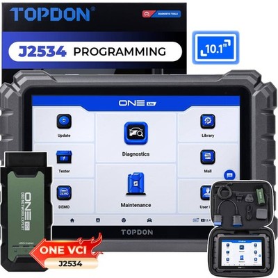  TOPDON One Lite Professional Car Diagnostic Tool J2534 Programming ECU Coding