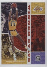 2019 Donruss Optic Winner Stays Red Wave Prizm Kareem Abdul-Jabbar #3 HOF 06tt