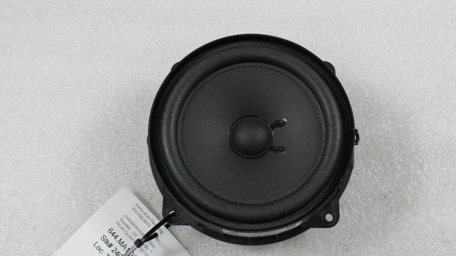 Maserati Granturismo Cabrio, Rear Quarter Panel Speaker, Used, P/N 283606