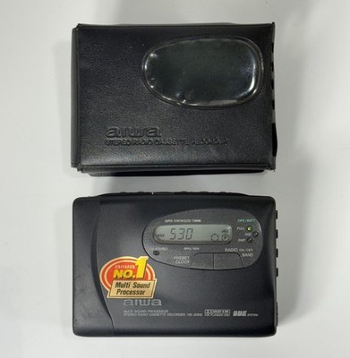 AIWA HS-JX810 Highend BBE Stereo AM/FM Radio Cassette Player - READ / AS-IS