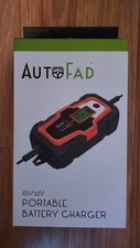 Autofad Portable Battery Charger 6v 12v New Easy Use Energy Efficient Car Care