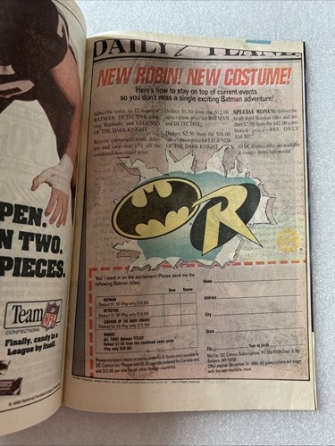 Batman #457 - DC Comics - 1990 - 1st App. Tim Drake New Robin Costume - Picture 4 of 8
