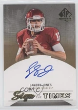 2013 SP Authentic Sign of the Times Landry Jones #ST-LJ Auto