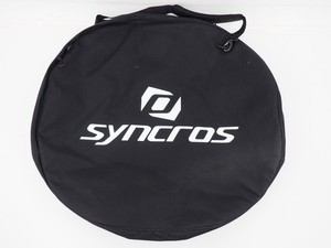 Syncros Padded Bicycle Wheel Bag Double For Two Wheels W/Shoulder Strap Black