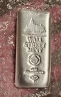 10oz Wall Street Mint .999 Fine Silver Bar - by the Scottsdale Mint