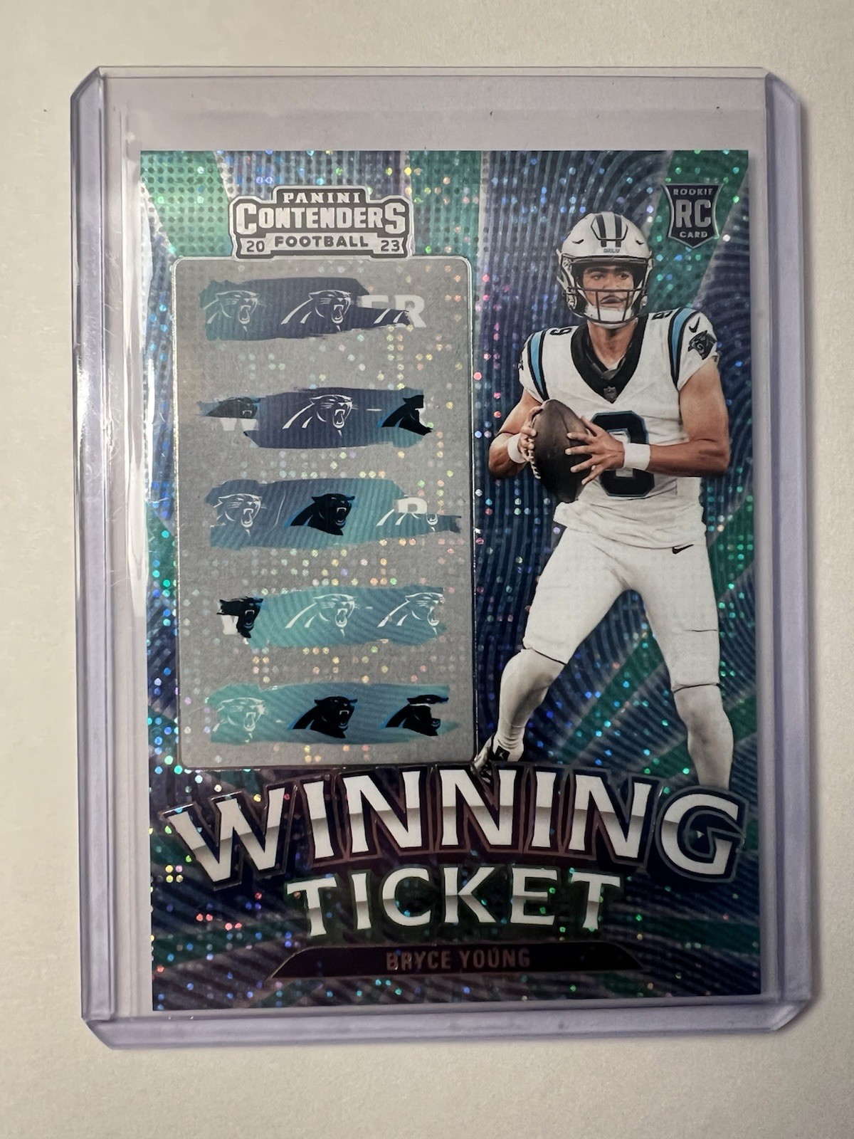 2023 Panini Contenders - Winning Ticket Bryce Young #18 (RC)