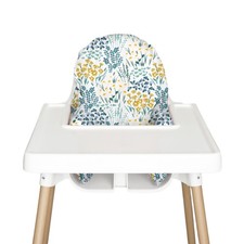 Highchair Cushion Cover for IKEA Antilop, Stain-Proof Wipeable Accessory