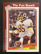 Clint Didier 2004 Topps Fan Favorites Football Washington Redskins #9