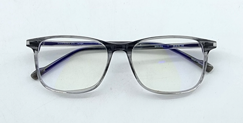 EUROPA EYEWEAR SCOTT HARRIS SHX-013 CLEAR GRAY GLASSES FRAMES ONLY - Picture 8 of 11