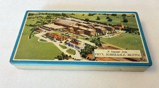 FRY’S Somerdale Bristol 20th Century Metal Souvenir Chocolate Tin J.S. Fry & Son