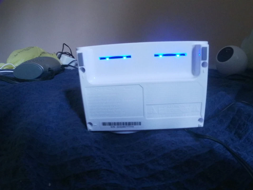 Emerson SmartSet Reloj Despertador Doble Radio Digital Azul Pantalla LED Juego de Hora Automático Foto 4 de 4