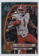 2024 Bowman U Chrome Teal Lava Refractor Kaden Prather #110 0i4k