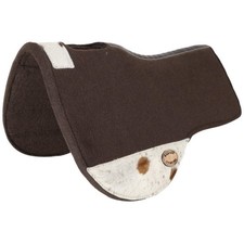 Klassy Cowgirl 28" x 30" Rodeo Hide Contoured Felt Saddle Pad