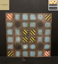 3d Printed Wargaming Floor Tiles 24"x24" version 2 16 Tiles UNPAINTED Terrain