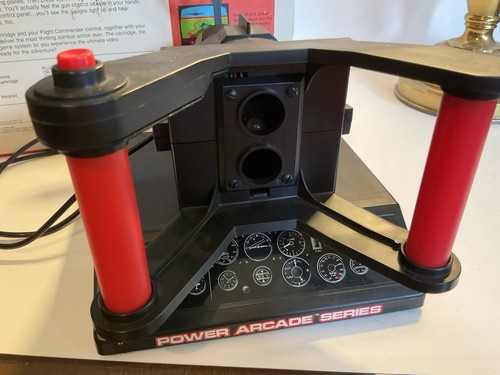 Vintage MB Flight Commander Control Atari 2600 Controller w/Box No Game - Picture 4 of 7