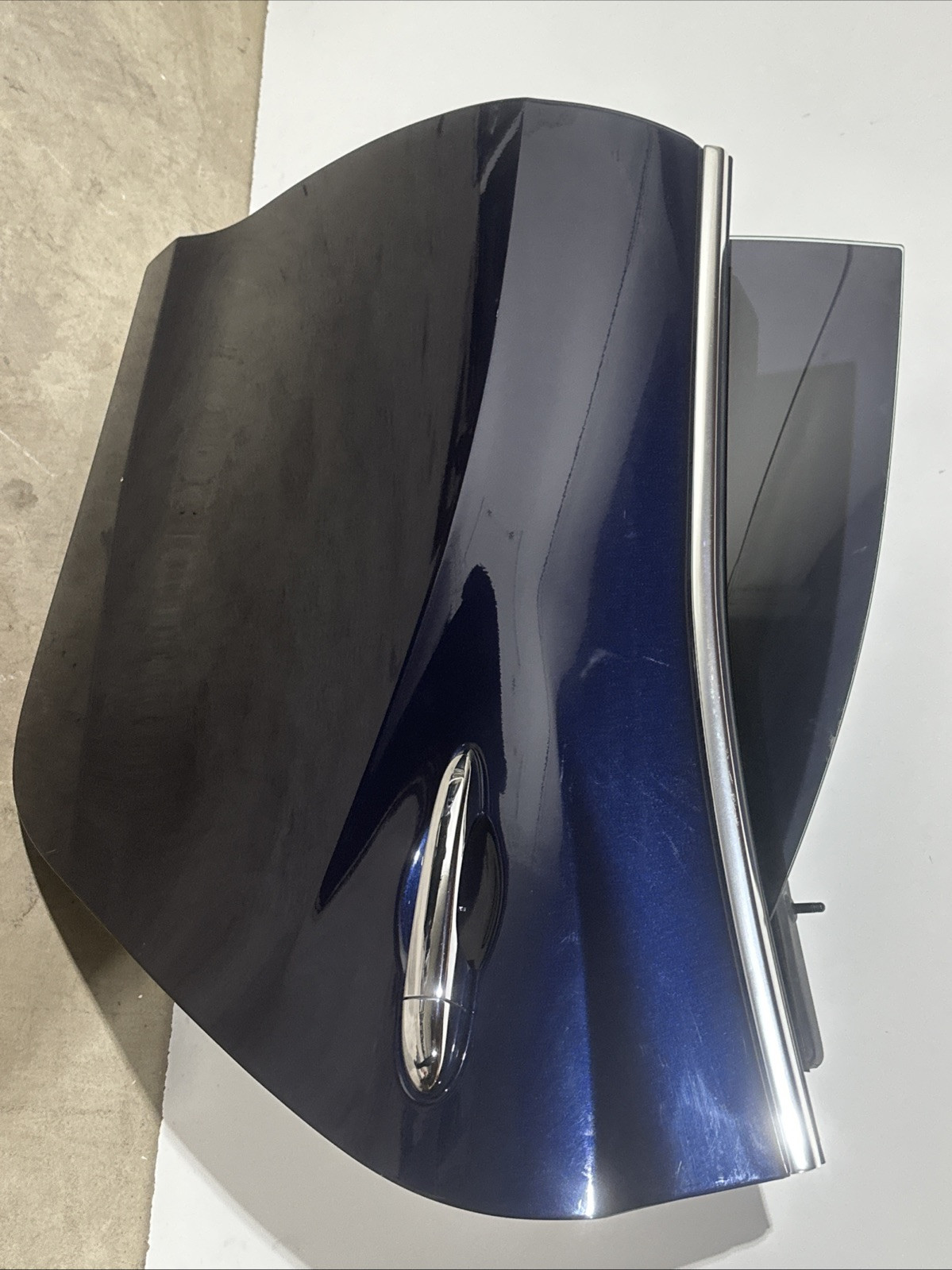 2014-2019 MASERATI GHIBLI REAR LEFT DRIVER SIDE DOOR SHELL PANEL BLUE OEM