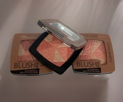 Catrice Cosmetics 010 Dolce Vita Blush Glowing+Multicolor 0.19oz AS PICT, LOT 3