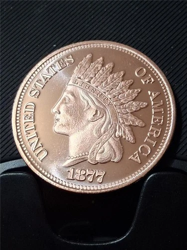 1877-P Indian Head Cent — photo from another recent sale