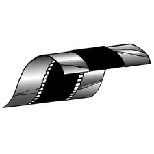 Ductmate Flexible Duct Connector, 26 ga, 6 1/2 in W, 50 ft L, Galvanized Steel