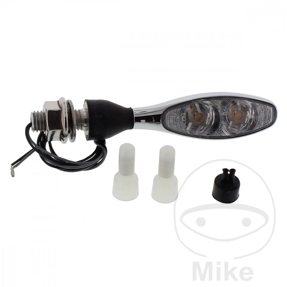 Mini clignotant Kellermann Micro 1000 Extreme LED chrome connecteur M8 - Photo 1/1